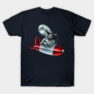 Alien Rocket Blaster T-Shirt